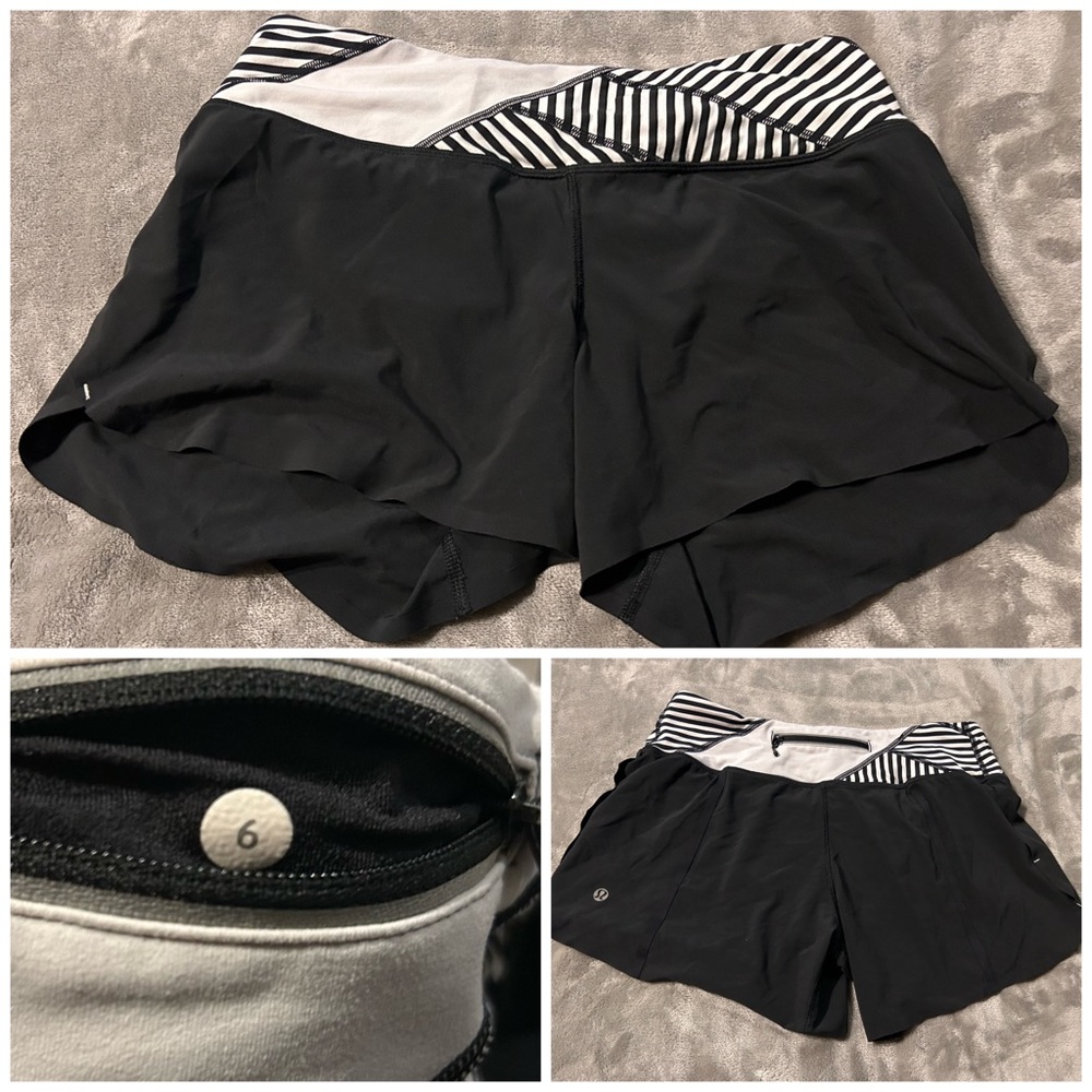 Lulu Lemon Speed Groovy Shorts